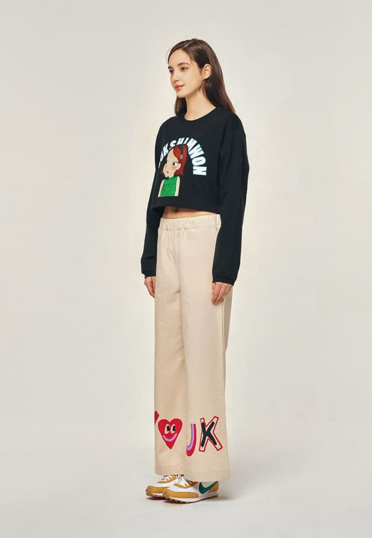 Simple Crop T-Shirt F Ria