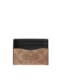 Slim ID Card Case Signature Canvas Tan