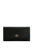 Slim Trifold Wallet Black