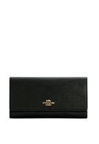 Slim Trifold Wallet Black