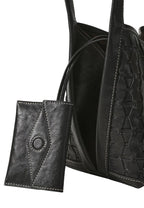 Lattice Bucket Bag - Onyx