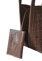 Lattice Bucket Bag - Sandal