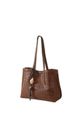 Medium Lattice Tote - Sandal