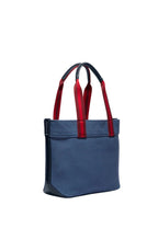 Small Canvas Tote Denim Multi