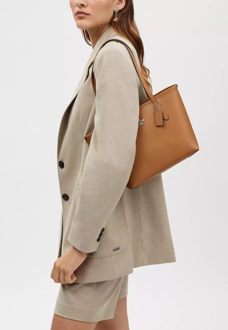 Small City Tote Bag Light Saddle