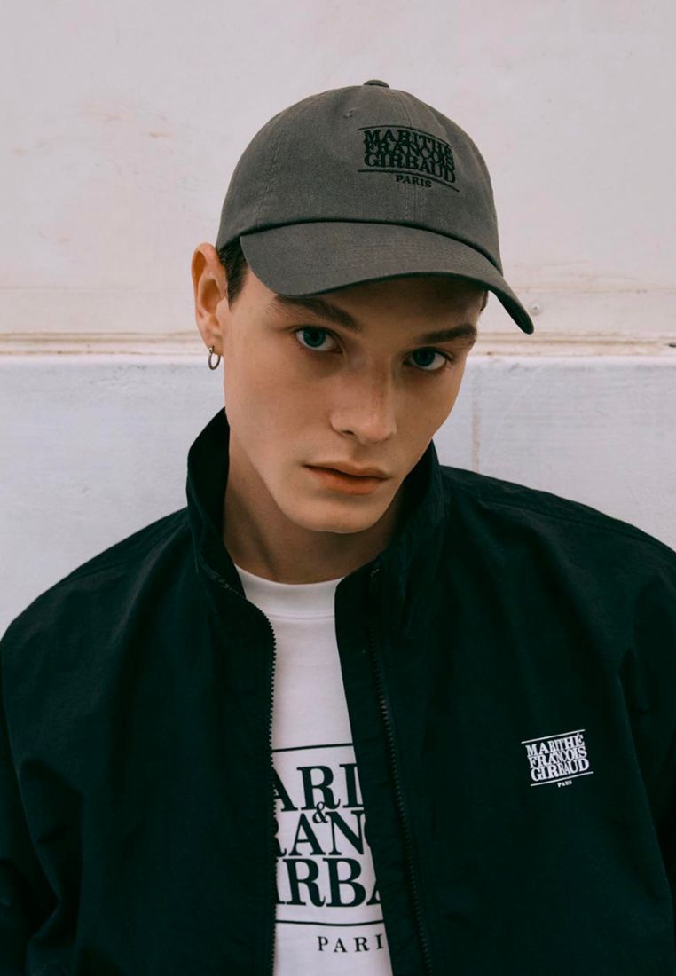 Small Classic Logo Cap Charcoal