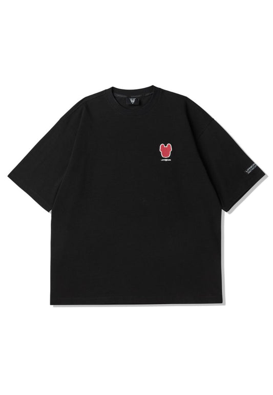 Small Radog Embroidery T-Shirt Black