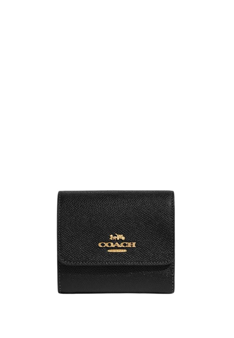 Small Trifold Wallet Black