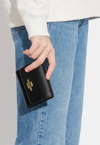 Small Trifold Wallet Black