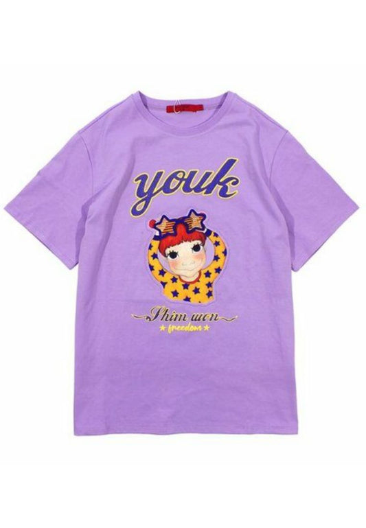 Smart T-Shirt F Purple Gaeddongi