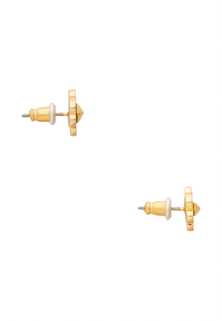 Spades & Studs Enamel Studs Black