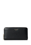 Spencer Zip-Around Continental Wallet Black