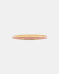 Spot The Spade Enamel Hinged Bangle Pink