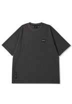 Square Wappen Pigment T-Shirt Charcoal Grey