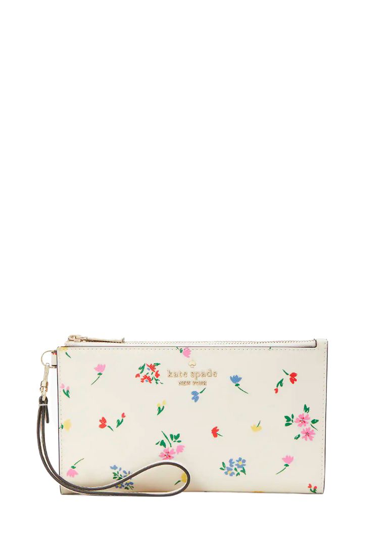 Staci Garden Bouquet Boxed Zip Wristlet