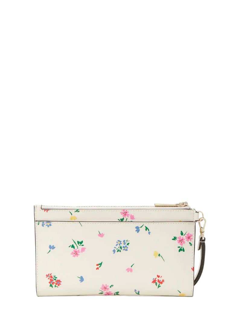 Staci Garden Bouquet Boxed Zip Wristlet