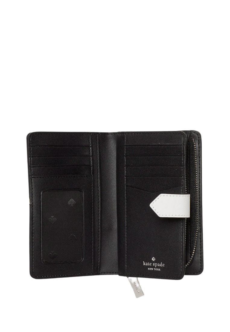 Staci Medium Compact Bifold Wallet Nimbus Grey Multi
