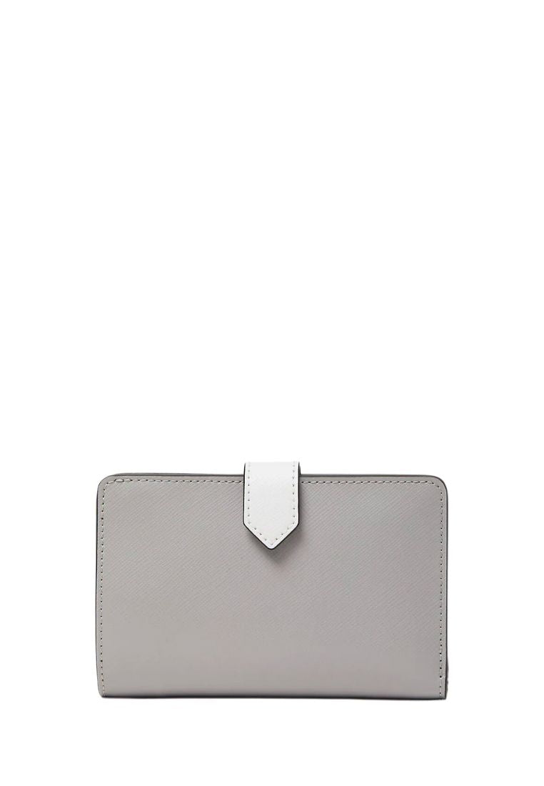 Staci Medium Compact Bifold Wallet Nimbus Grey Multi