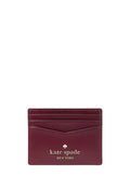 Staci Small Slim Card Holder Deep Berry