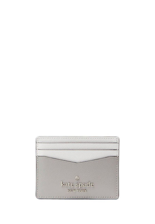Staci Small Slim Card Holder Nimbus Grey Multi