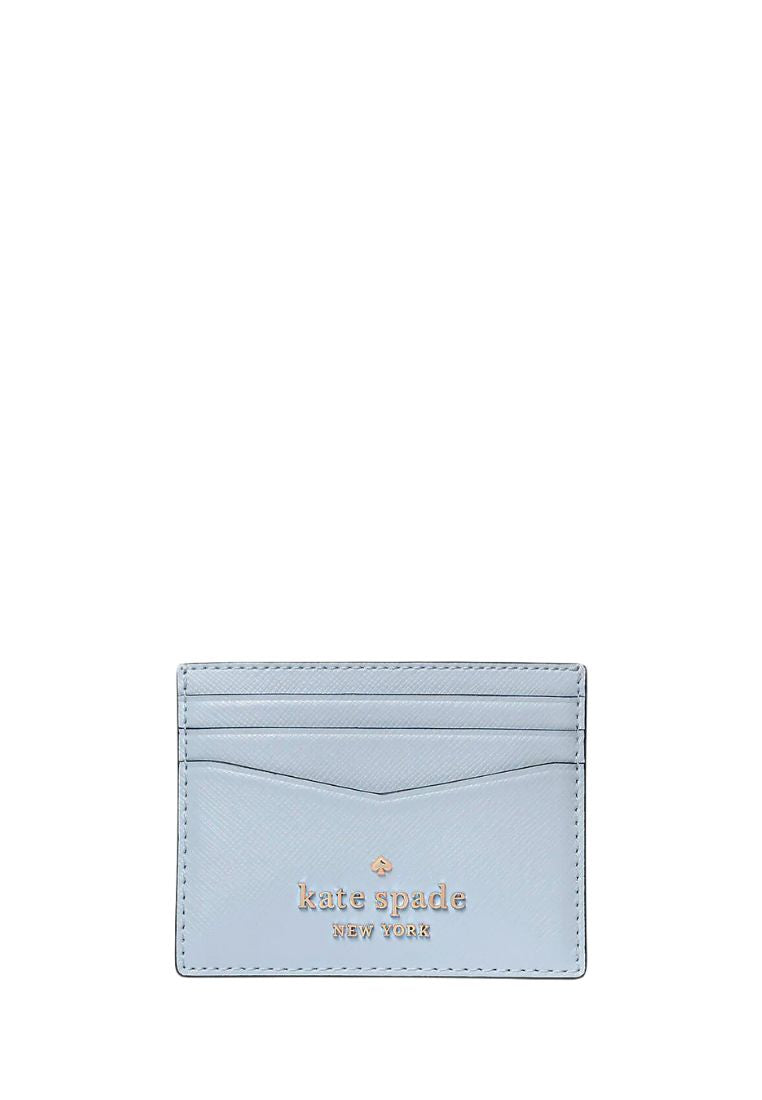Staci Small Slim Card Holder Pale Hydrangea