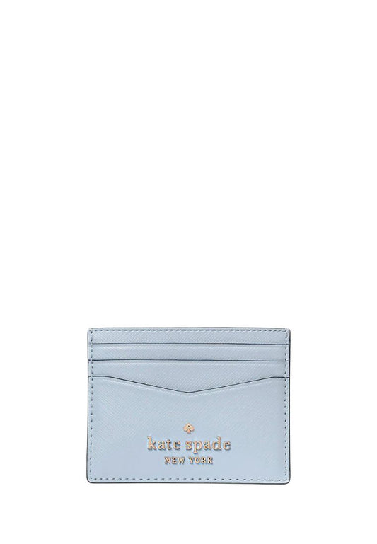 Staci Small Slim Card Holder Pale Hydrangea