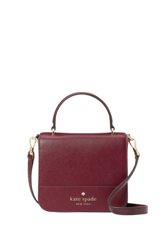 Staci Square Crossbody Deep Berry