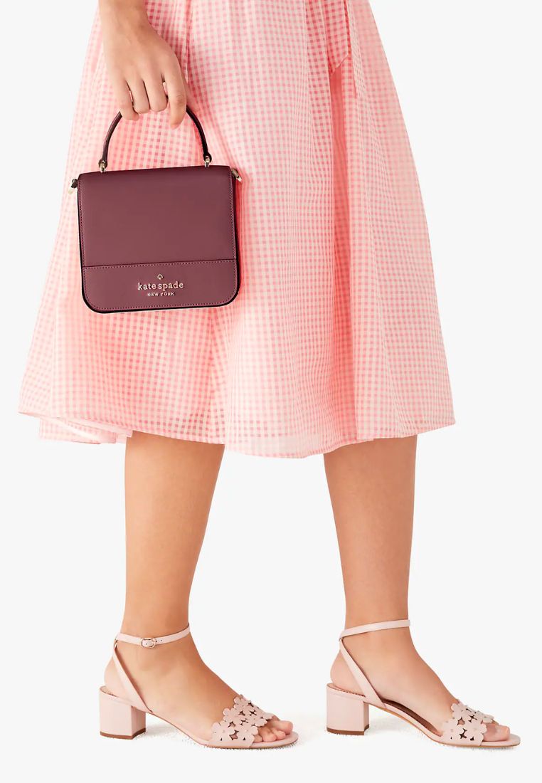 Staci Square Crossbody Deep Berry