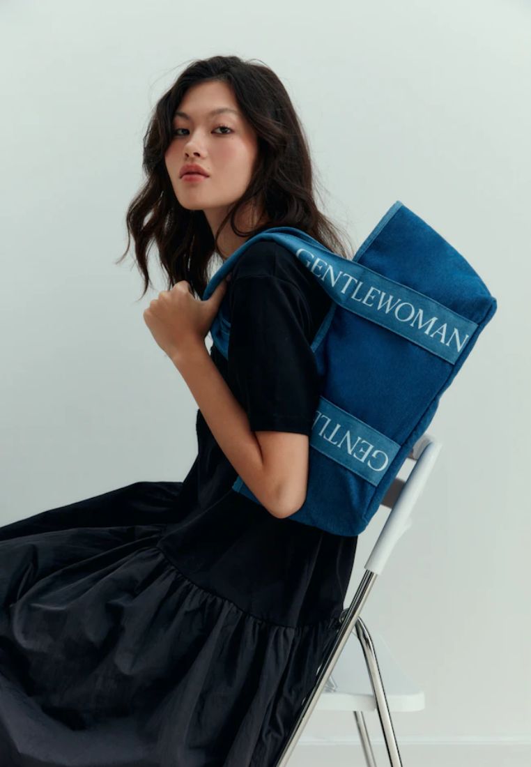 Summer Stuff Tote Bag Blue
