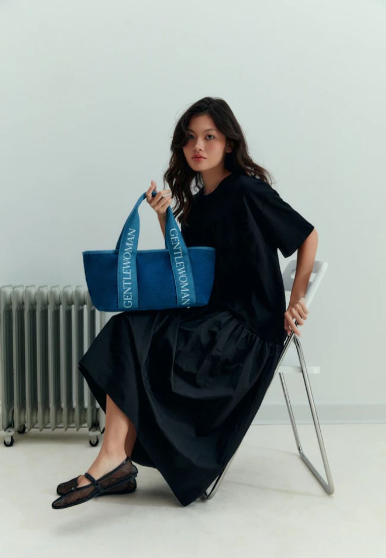 Summer Stuff Tote Bag Blue