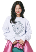 Sweatshirt Alumni Emblem Heather Deep Green