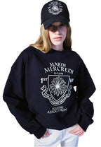 Sweatshirt Alumni Emblem Navy Ivory