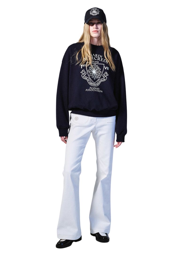 Sweatshirt Alumni Emblem Navy Ivory