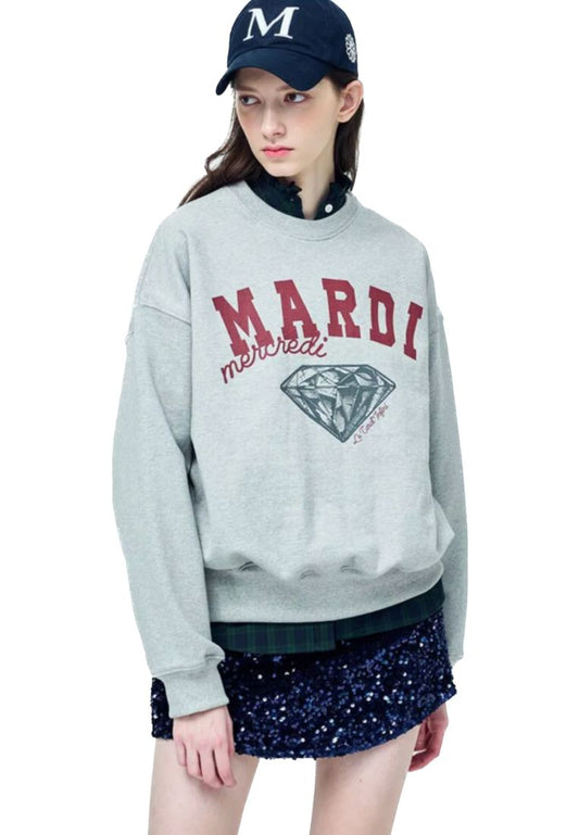 Sweatshirt Diamant Grey
