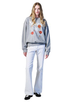Sweatshirt FlowerMardi Blossom Grey Ivory