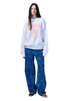 Sweatshirt FlowerMardi White Pink