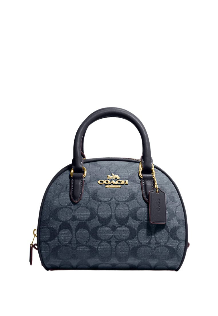 Sydney Satchel In Signature Chambray Denim