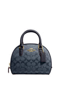 Sydney Satchel In Signature Chambray Denim