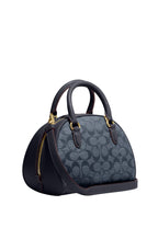 Sydney Satchel In Signature Chambray Denim
