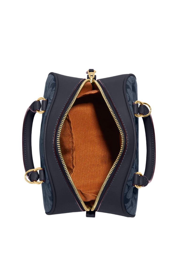 Sydney Satchel In Signature Chambray Denim