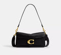 Tabby Shoulder Bag 26 Brass Black