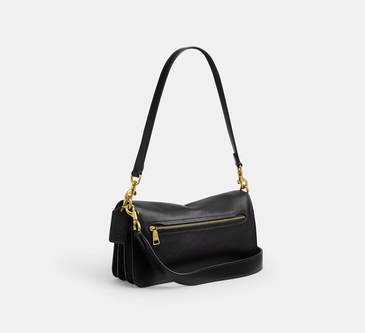 Tabby Shoulder Bag 26 Brass Black