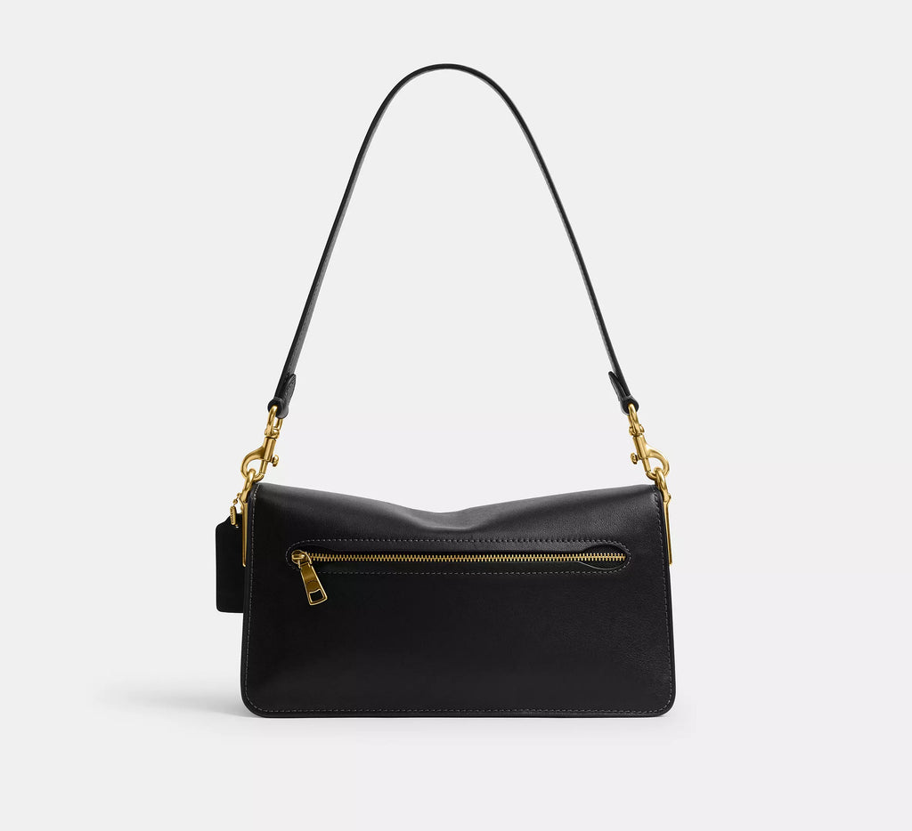 Tabby Shoulder Bag 26 Brass Black