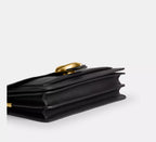 Tabby Shoulder Bag 26 Brass Black
