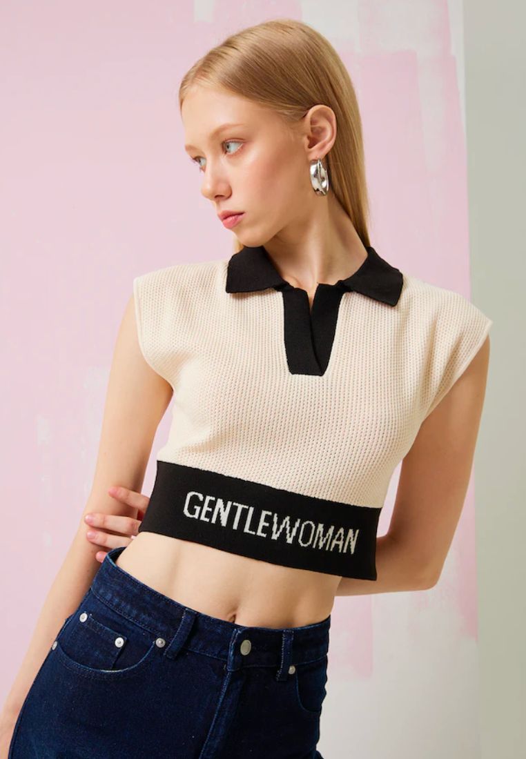 Tachism Knit Top