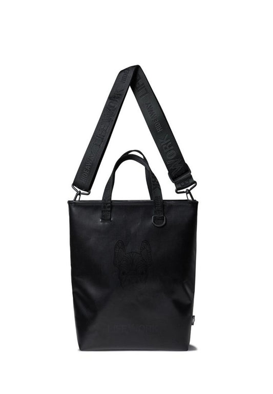 Tarpaulin Tote Bag Black