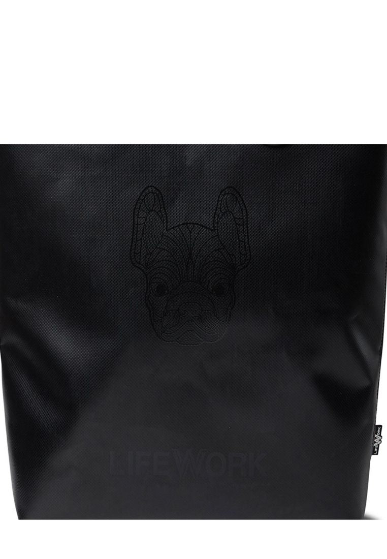 Tarpaulin Tote Bag Black