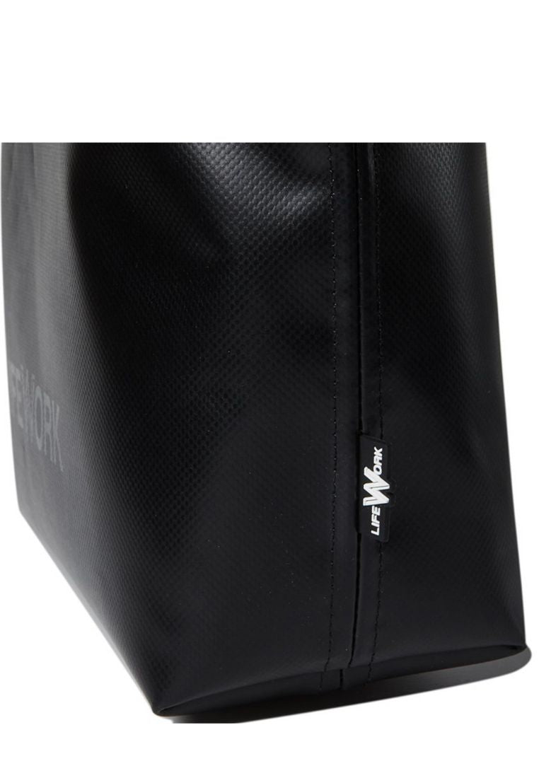 Tarpaulin Tote Bag Black
