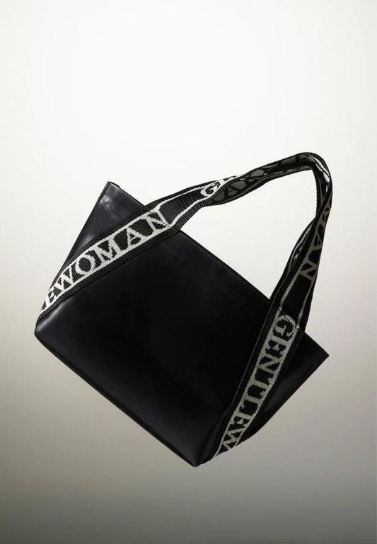 Tarpauline Tote Bag Black