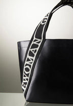 Tarpauline Tote Bag Black